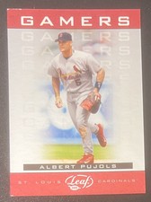 Albert Pujols 2005 Leaf Gamers #G1 - St. Louis Cardinals