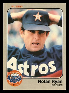 1983 Fleer Nolan Ryan  Houston Astros #463 NM-MINT Vintage Baseball