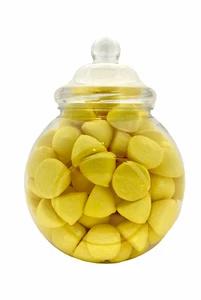 4 Large Round 3.2L Victorian Sweet Candy Food Storage Organisation Jars - Picture 1 of 6