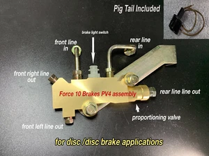 GM Prop Valve Kit Disc-Drum, PREMIUM kit & pig tail ( PV2) SPECIAL BUY - Bild 1 von 10