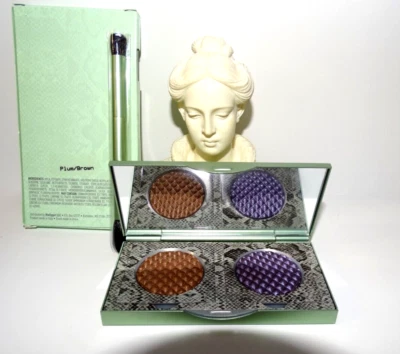 Mally Aerógrafo Sin Esfuerzo Sombra de Ojos Dúo ~BRILLANTE CEJA/CIRUELA DE AZÚCAR NUEVO EN CAJA Foto 1 de 3