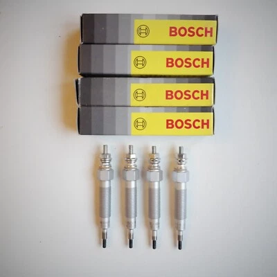 4 X bougies de préchauffage Bosch 0250312007 Mitsubishi Pajero 2.5D - 2.5 TD