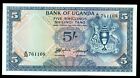 1965 Uganda, 5 Shillings KM P1, Uncirculated