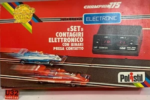 SLOT CAR POLISTIL CHAMPION 175 A220 SET CUENTAVUELTAS ELECTRONICO - Picture 1 of 9