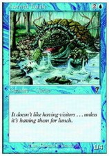 4x Horned Turtle MTG 7th Edition NM Magic Regular