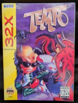 Tempo  (Sega 32X, 1995)  Brand New, Factory Sealed! - Image 1 of 4