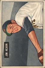 1951 Bowman New York Giants #61 Jim Hearn - EX