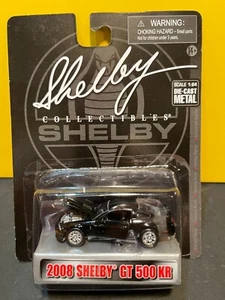 1/64 SHELBY COLLECTIBES 2008 FORD MUSTANG SHELBY GT 500 KR NOIR - Photo 1/2
