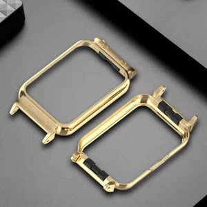 18mm Metal Watch Frame Bumper Housing Fit For Samsung Galaxy Fit3 (Gold) - Zdjęcie 1 z 9