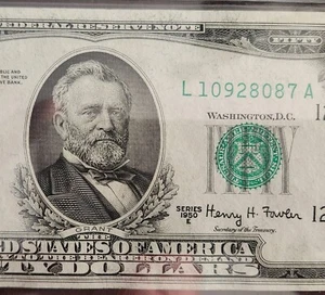 1950-E FRN San Francisco PCGS Fr. 2112-L Rare - Picture 1 of 5