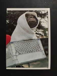 FIGURINA E.T. THE EXTRA TERRESTRE PANINI 1982 n. 45 NUOVA CON VELINA - Imagen 1 de 2