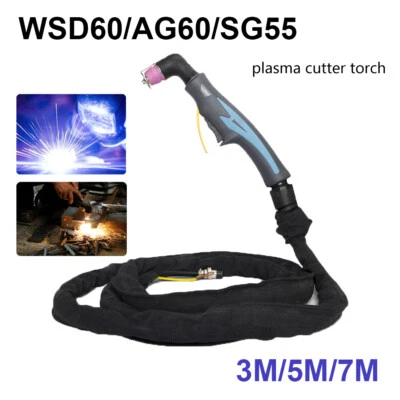 Air Plasma Cutter WSD60 SG55 AG60 Cutting Torch 10/16/23 Feet Cut50P 60P Pilot  - Image 1 of 4