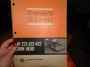 Massey-Ferguson MF 222-322-422 Corn Head Operator's Manual - Picture 1 of 1