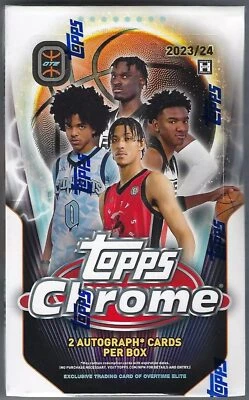 SJAY2K TRADING CARDS 2023-24 Topps Chrome Overtime Elite Basketball Hobby Box