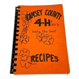 Ramsey County "4-H’ers Make The Best Better" Cookbook St. Paul Minnesota 1973 - Picture 1 of 5