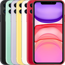 Apple iPhone 11 Desbloqueado, 64GB/128GB/256GB, Todas as Cores - Bom