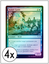 4x Foil Kelpie Guide, Strixhaven, Magic the Gathering MTG NM