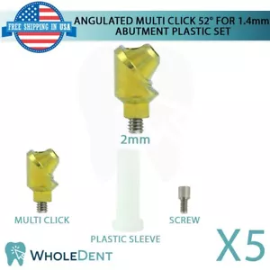 10x Winkel Multi Unit 52° 1,4mm Kunststoff Sets inkl. Befestigungsschraube - Bild 1 von 4