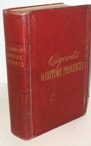 Osgood's Handbook for Travellers MARITIME PROVINCES VINTAGE MAPS Canada 1875 - Picture 1 of 3