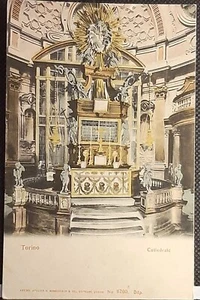 (ITA-803) ITALIA Vintage Postal TURÍN Catedral de Turín La Capilla del Santo - Imagen 1 de 2