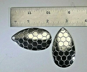 Paquete de 10 cuchillas giratorias hexagonales Indiana talla 8 níquel - Imagen 1 de 3