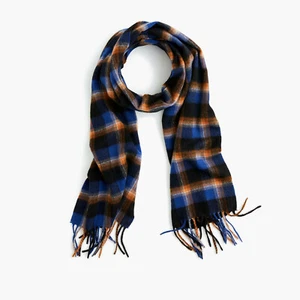 J Crew Amber Plaid Kaschmir Schal K2341 - Bild 1 von 1