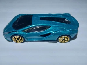 Hot Wheels Lamborghini Sian FKP 37 Jade New Loose 1/64 - Picture 1 of 5