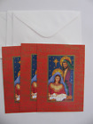 Image Arts Christmas Cards NATIVITY Religious Includes 3 Cards & Envelopes NEW