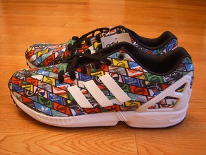 adidas zx flux color splash