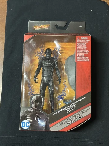 Mattel DC Comics Multiverse ZOOM The Flash W/ King Shark Head & Torso BAF New Cover