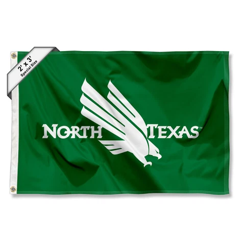 UNT Mean Green 2'x3' Flag Cover