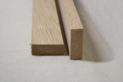 (a134)  1Stk 100cm Rechteckleiste Eiche 15x40mm Rechteck Holzleisten Vierkant - Bild 1 von 2