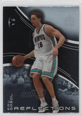 2003-04 Upper Deck Triple Dimensions Reflections Pau Gasol #38 HOF - Image 1 of 2
