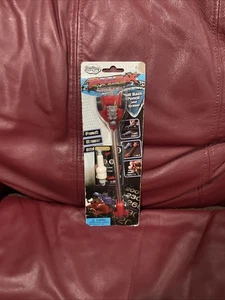 Lápiz retroceso pullbax juguete coche de carreras vintage con borrador y pegatinas - rojo nuevo en caja - Imagen 1 de 3