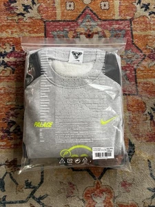 SOLD OUT Palace Nike Total P60 Crew Gray Size LARGE READY TO SHIP - Bild 1 von 4
