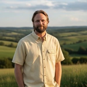 Vintage 90s John Ashford Adventure Linen Blend Yellow Button Up Shirt XL Tall - Bild 1 von 5