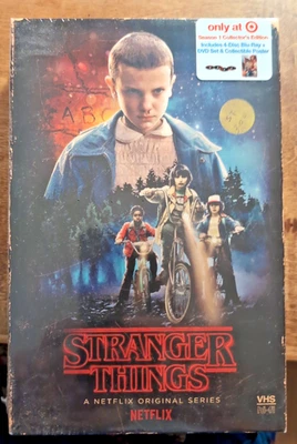 STRANGER THINGS SEASON 1 COLLECTOR'S EDITION BLU-RAY/DVD DISC sealed - Image 1 of 2