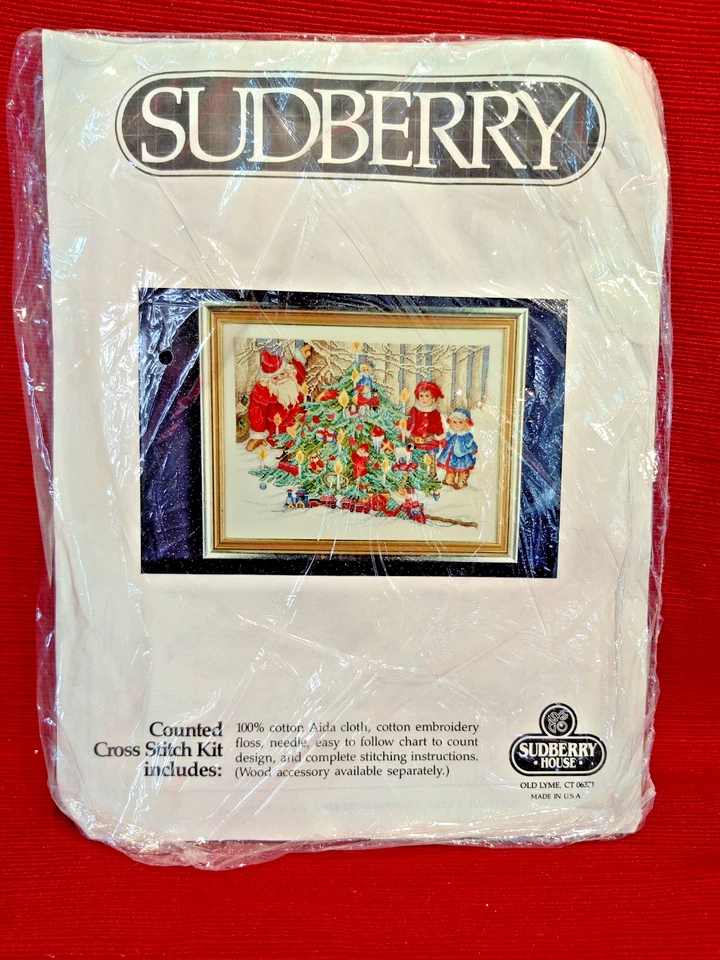 Cross Stitch Pattern "Santa's Forest Surprise" by Sudberry House - Image 1 of 4