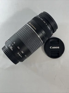Canon EF 75-300mm 1:4-5.6 III Telephoto Zoom Lens for Canon EOS DSLR (J4) - Picture 1 of 9