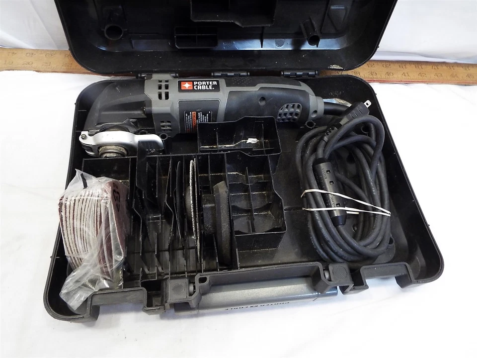 Porter Cable PC250MT 10-20,000 2.5A Variable Speed Oscillating Multi-Tool w/Case - Image 1 of 4