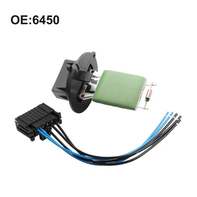Hvac Blower Motor Fan Resistor For 307 2001 - 2007 For C3 6450JP 6445ZL 6445KL# - Image 1 of 4