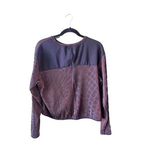 Nike Dri Fit Shirt Womens Size Medium Gym Workout Athleisure Running  Zipper - Picture 1 of 10