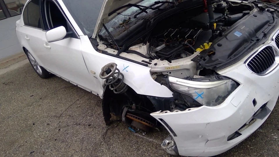 Blower Motor Front Automatic AC Control Fits 06-10 BMW 550i 5237768 - Image 1 of 4