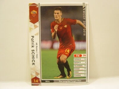 Panini WCCF 2017-18 Patrik Schick 1996 Czechia　No.14 AS Roma Italy Promo Card - Image 1 of 4