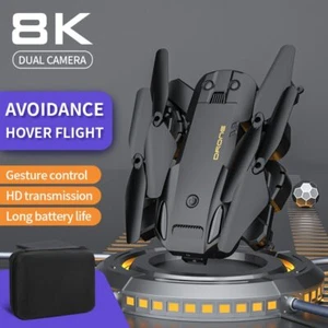 new WIFI 4k Drone HD Dual Camera FPV RC Drone With 1080P Folding Quadcopter - Picture 1 of 31