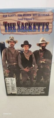 The Sacketts 2 VHS Set SEALED Sam Elliott Tom Selleck VTG  Foto 1 de 4