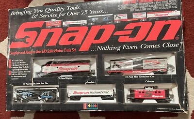 Snap-On Tools Train Set by Life-Like In HO Scale Intimidator 8887 - Image 1 of 4