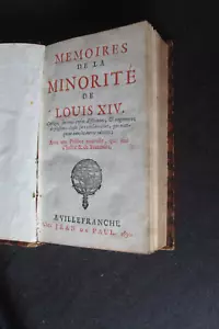 (159) Memoirs of the Minority of Louis XIV 1690 - Picture 1 of 12