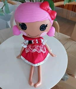 Lalaloopsy Scarlet Riding Hood Doll Size 30cm 12” Pink Hair MGA 2009 No Shoes - Picture 1 of 13