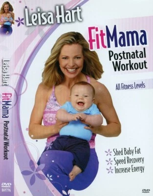 Fit Mama: Postnatal Workout DVD (Region 1) VGC Leisa Hart NEW CASE - Image 1 of 3